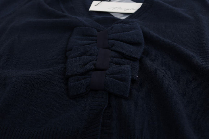 Blue Lana Wool Sweater