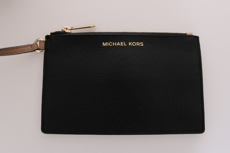 Black KIMBERLY Leather Shoulder Bag