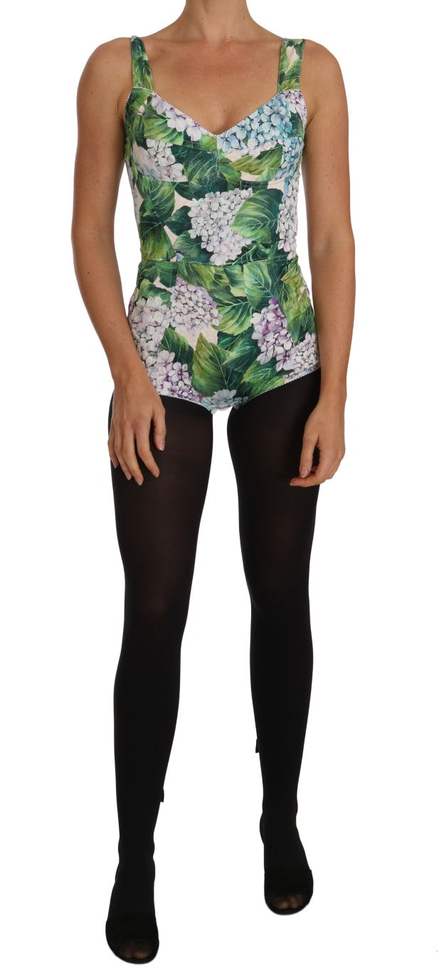 Romper Bodysuit Ortensia Print Dress