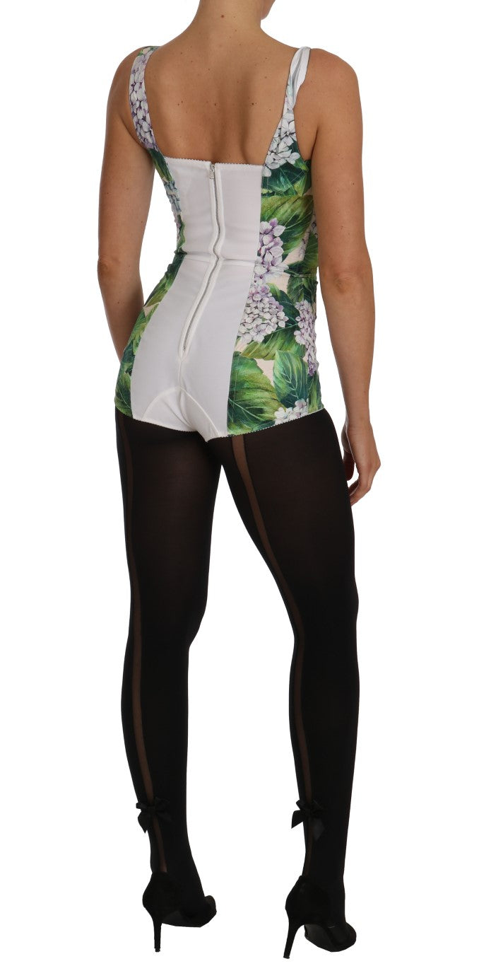 Romper Bodysuit Ortensia Print Dress