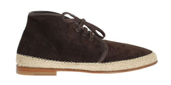 Brown Suede Corrida Chukka Ankle Boots