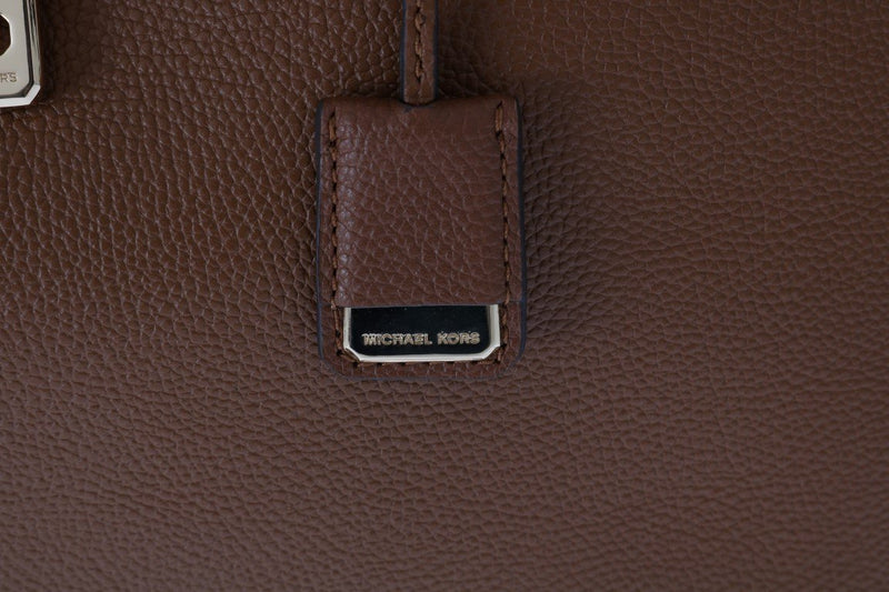 Brown KARSON Leather Tote Bag