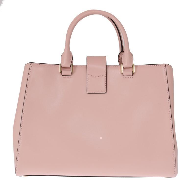 Pink MINDY Satchel Crossbody Bag