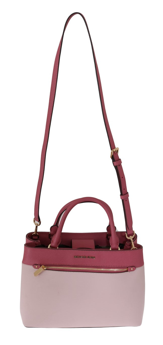 Pink HAILEE Leather Handbag