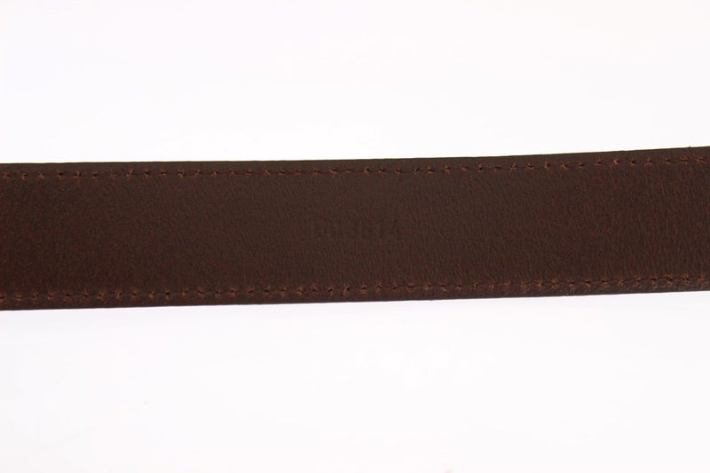 Black Brown Leather Belt