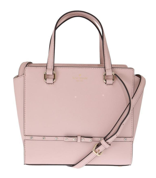 Pink SMALL HANDLEE Leather Handbag