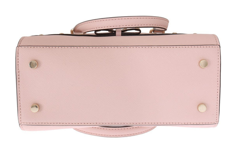 Pink SMALL HANDLEE Leather Handbag