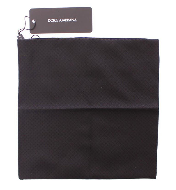 Black Silk Handkerchief