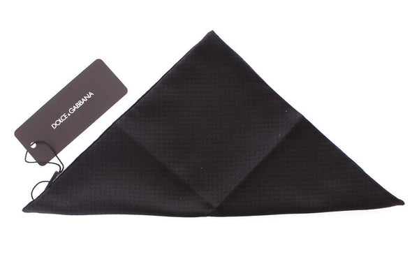 Black Silk Handkerchief