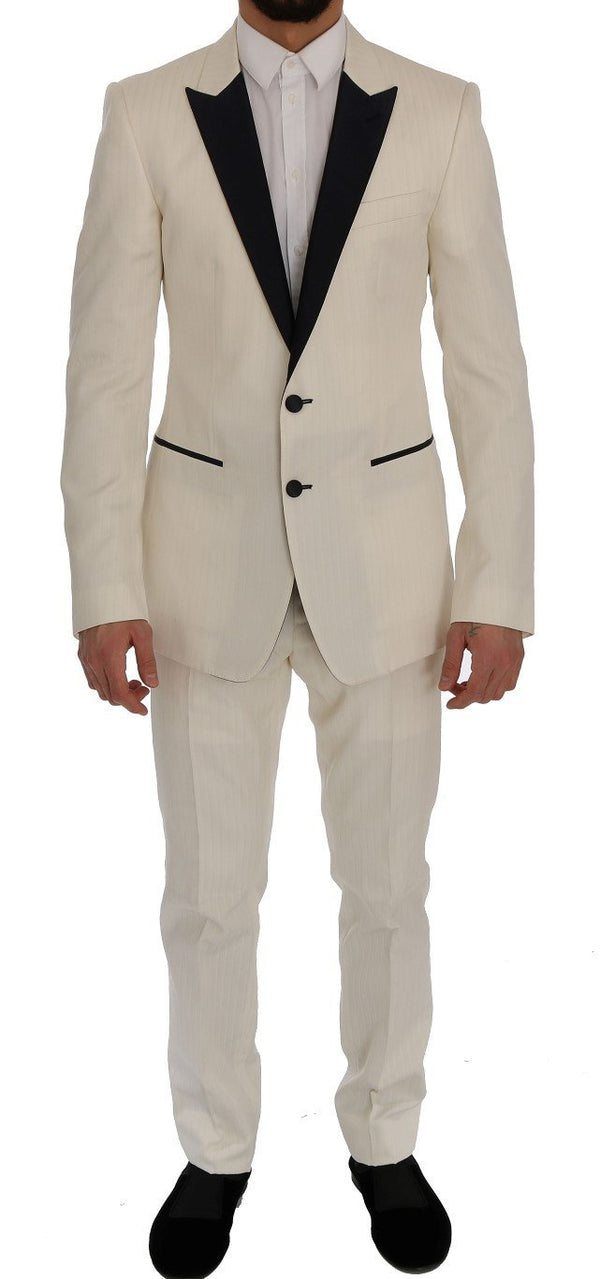 White MARTINI Slim Fit Suit