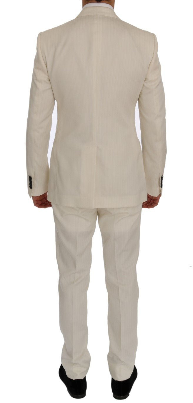 White MARTINI Slim Fit Suit