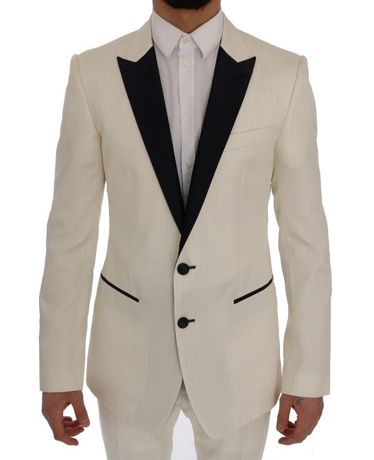 White MARTINI Slim Fit Suit
