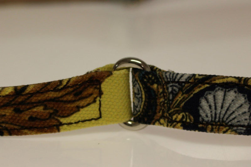 Multicolor Leather Printed Belt