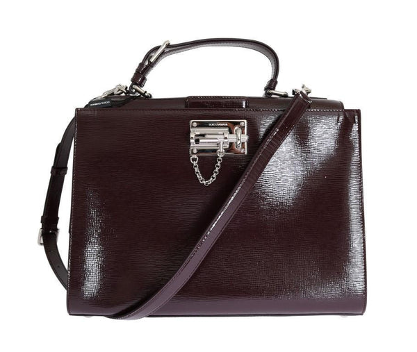 Bordeaux MONICA Leather Hand Shoulder Satchel Bag