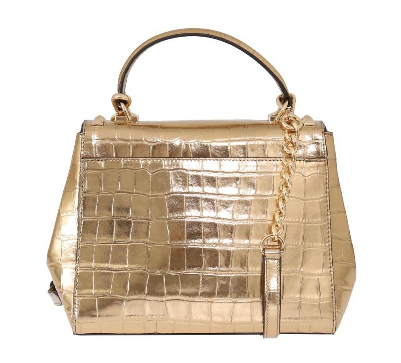 Gold KARLA Satchel Crossbody Bag