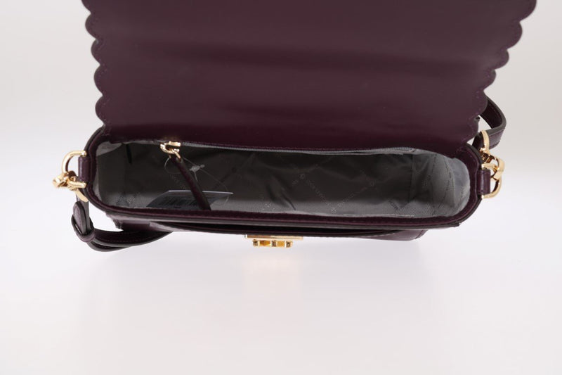 Purple MINDY Satchel Crossbody Bag