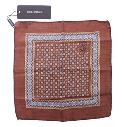 Brown Silk Handkerchief