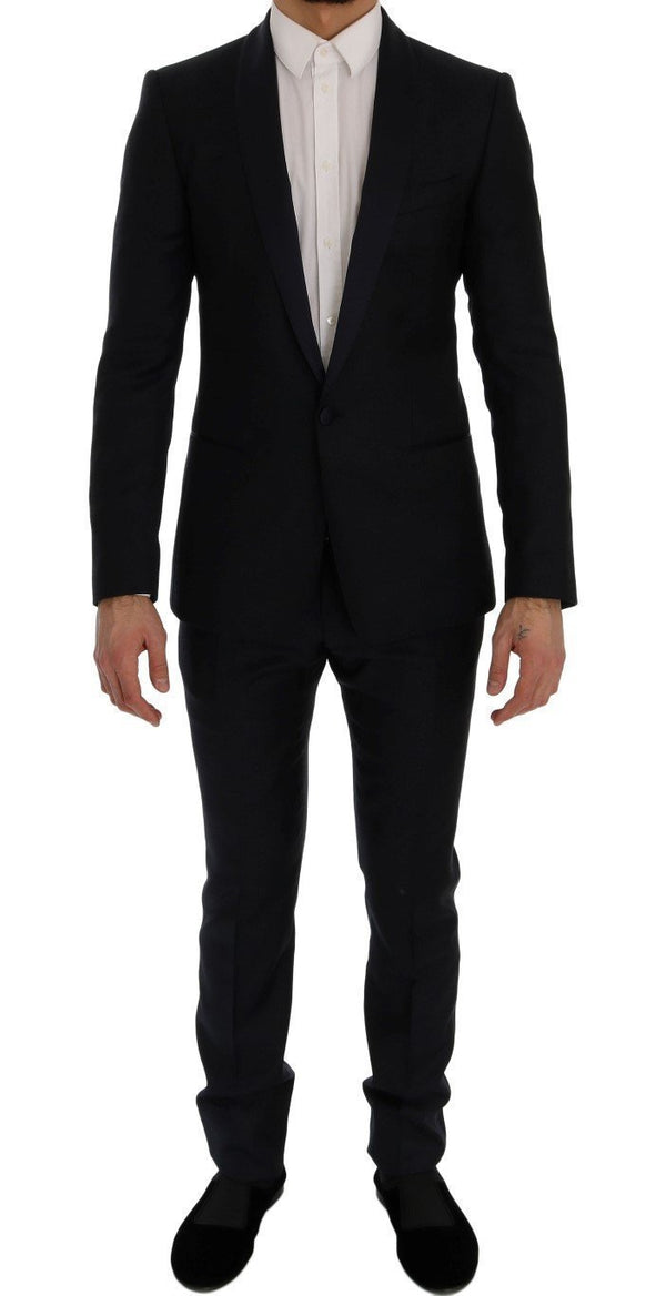 Blue Fantasy One Button MARTINI Slim Suit