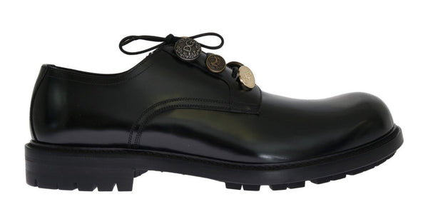 Black Leather Dress Formal Shoes