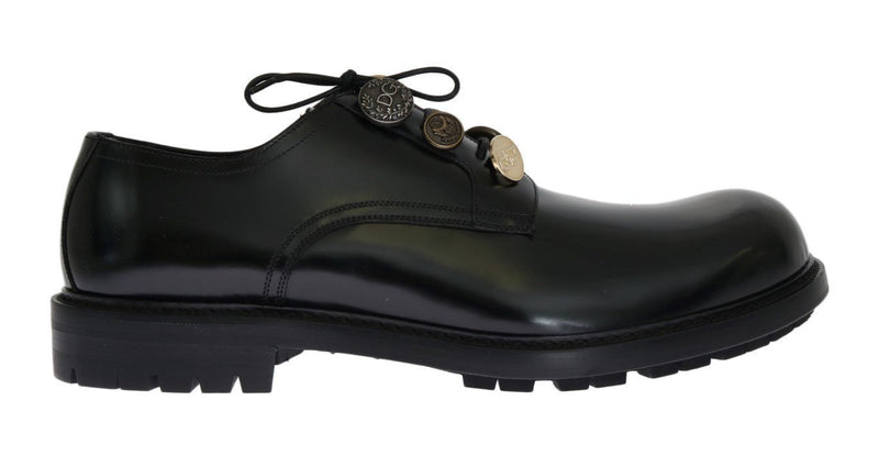 Black Leather Dress Formal Shoes