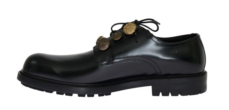 Black Leather Dress Formal Shoes