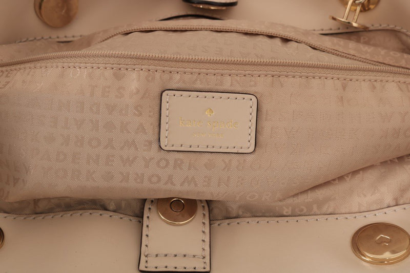 Beige HALSEY Ostrich Leather Tote Bag