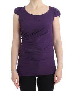 Purple cotton top