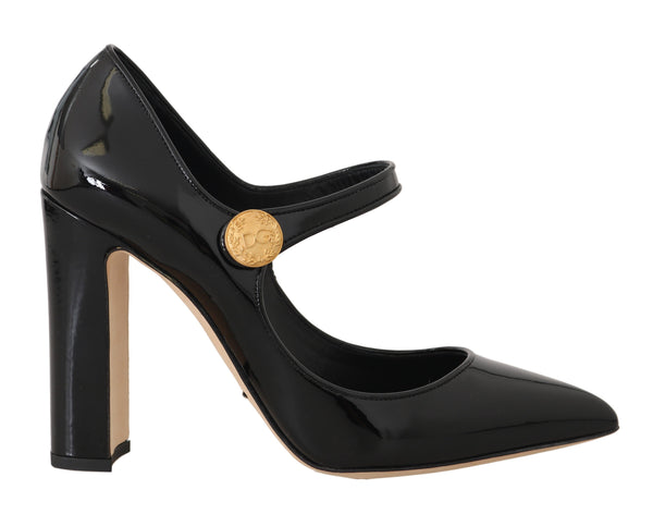 Black Patent Leather Bellucci