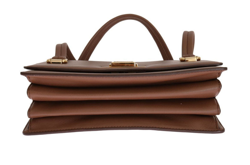 Brown Leather Satchel Sicily Bag