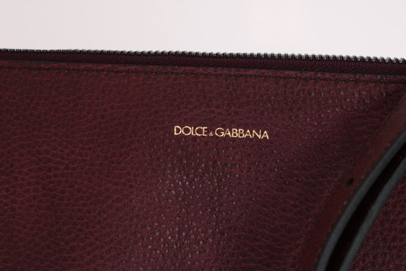 Bordeaux Leather Handbag