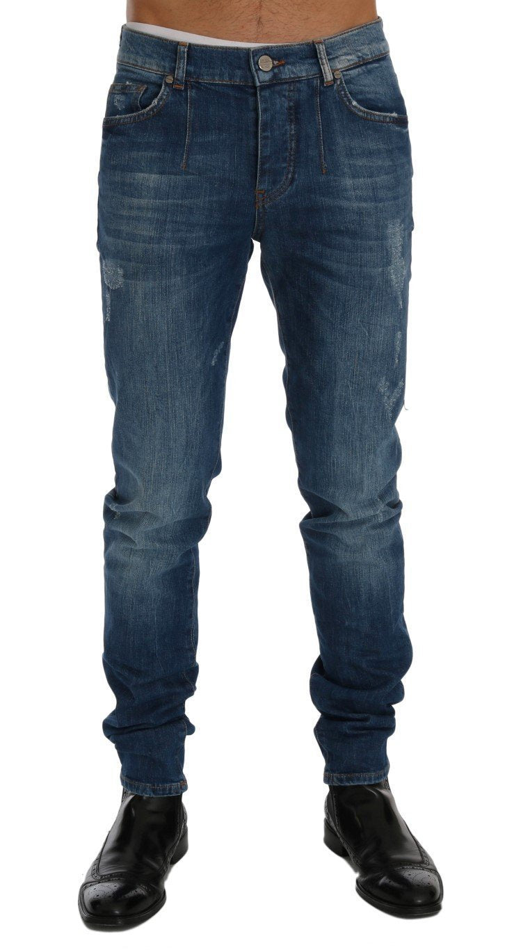 Blue Wash Perth Slim Fit Jeans