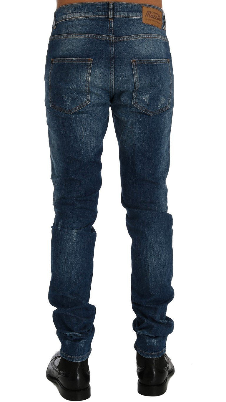 Blue Wash Perth Slim Fit Jeans