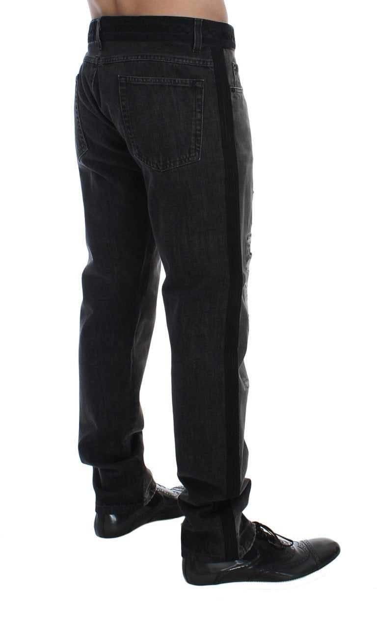 Gray Black Wash 14 GOLD Slim Fit Pants Jeans