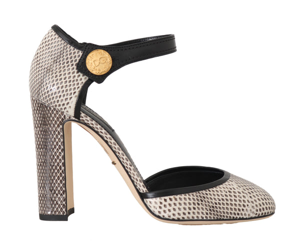 Snakeskin Ayers Ankle Strap