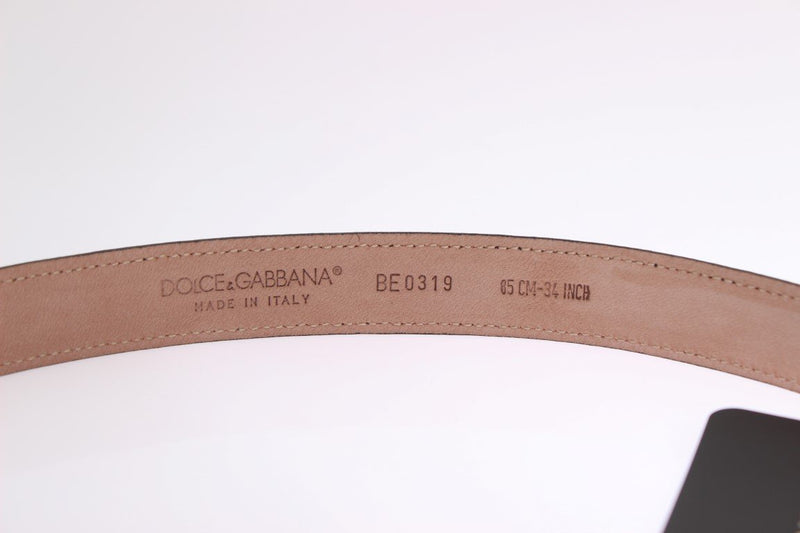Black Leather Gold Buckle Belt