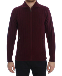 Bordeaux Knitted Cashmere Sweater