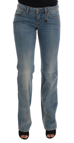 Blue Wash Cotton Classic Jeans