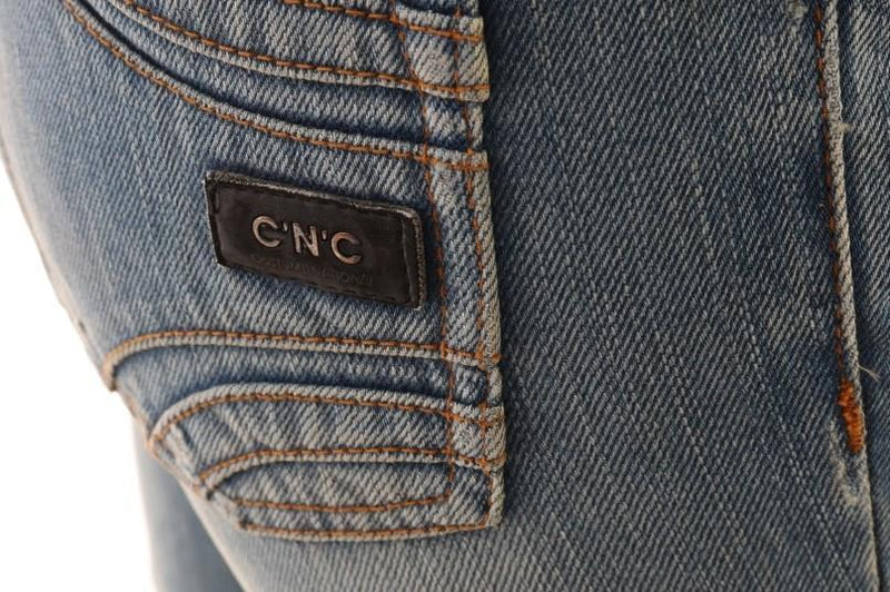 Blue Wash Cotton Classic Jeans