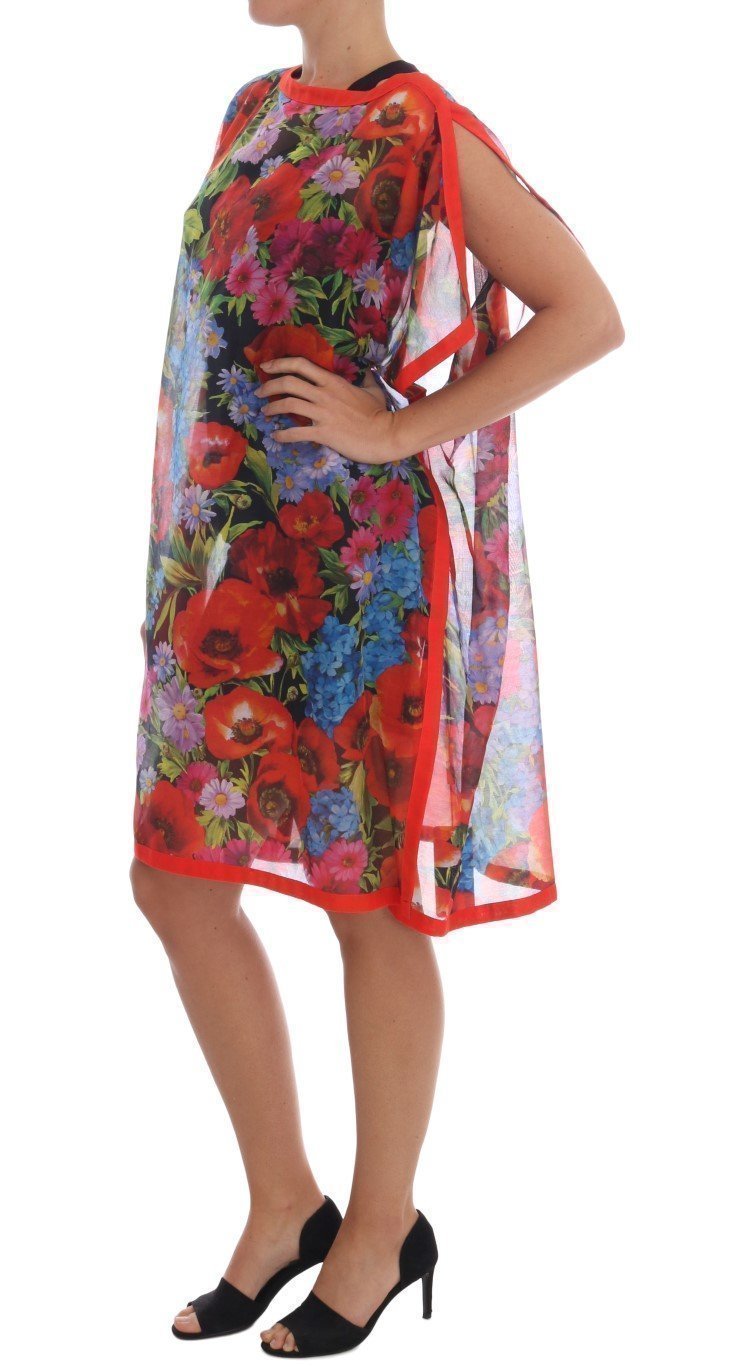 silk poncho dress Sheer Silk Georgette Poncho