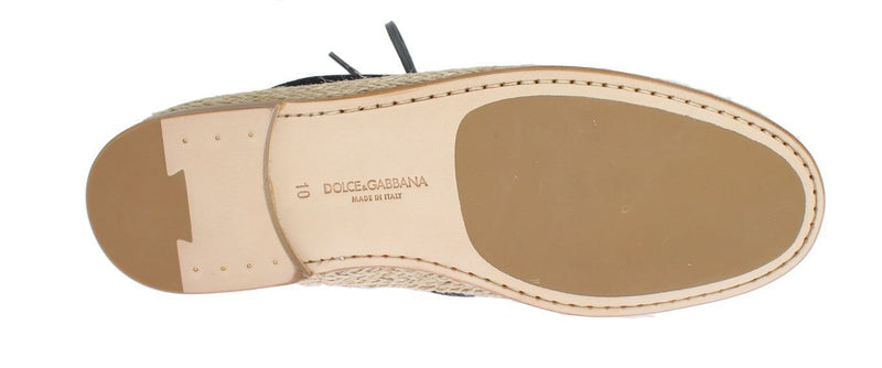 Blue Denim Cotton Casual Shoes