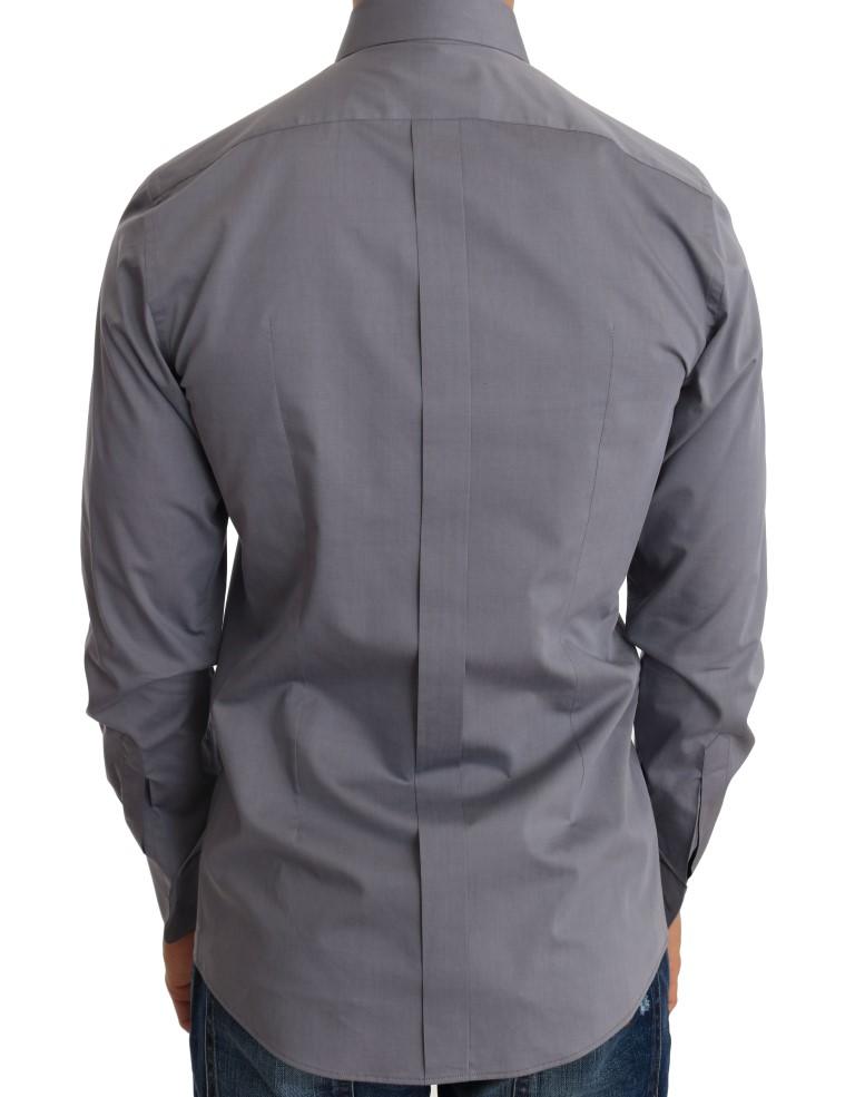Gray Crystal Bee GOLD SLIM Fit Shirt