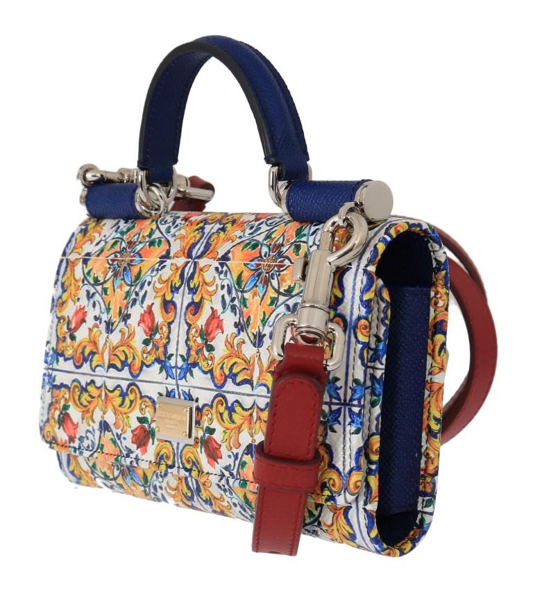 Multicolor SICILY Majolica Leather Bag