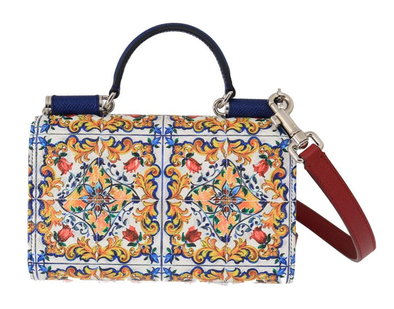 Multicolor SICILY Majolica Leather Bag