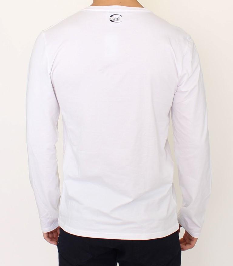 White stretch pullover sweater