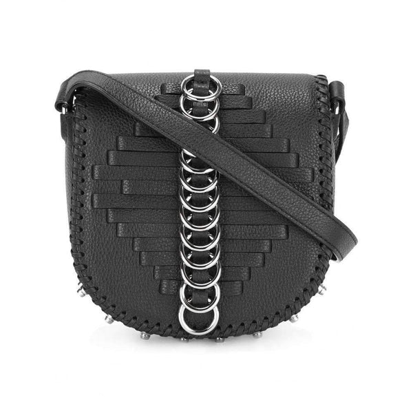 Alexander Wang Black Leather Lia Sling Crossbody Bag