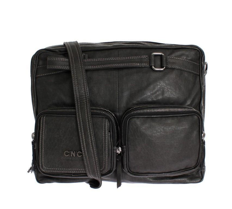 Dark Gray Messenger Laptop Bag for Men or Shoulder Bag for Men