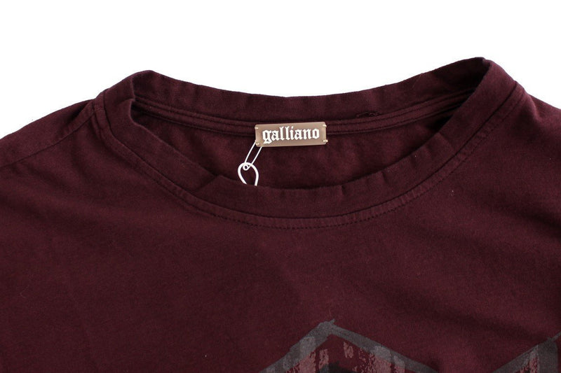Bordeaux crewneck long sleeve t-shirt