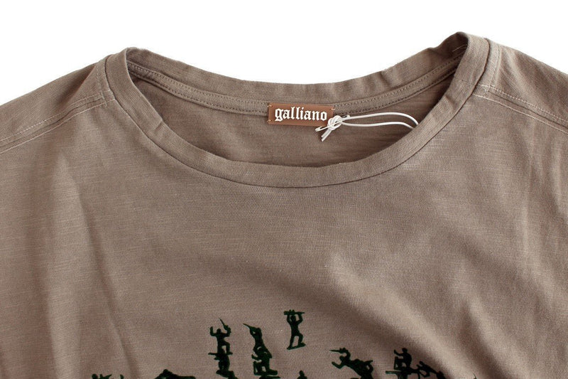 Gray crewneck long sleeve t-shirt