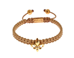 Nialaya Logo 18K Gold 925 Silver Bracelet