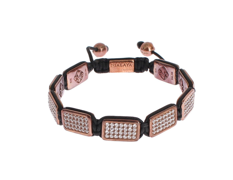 CZ 18K Rose Gold 925 Bracelet